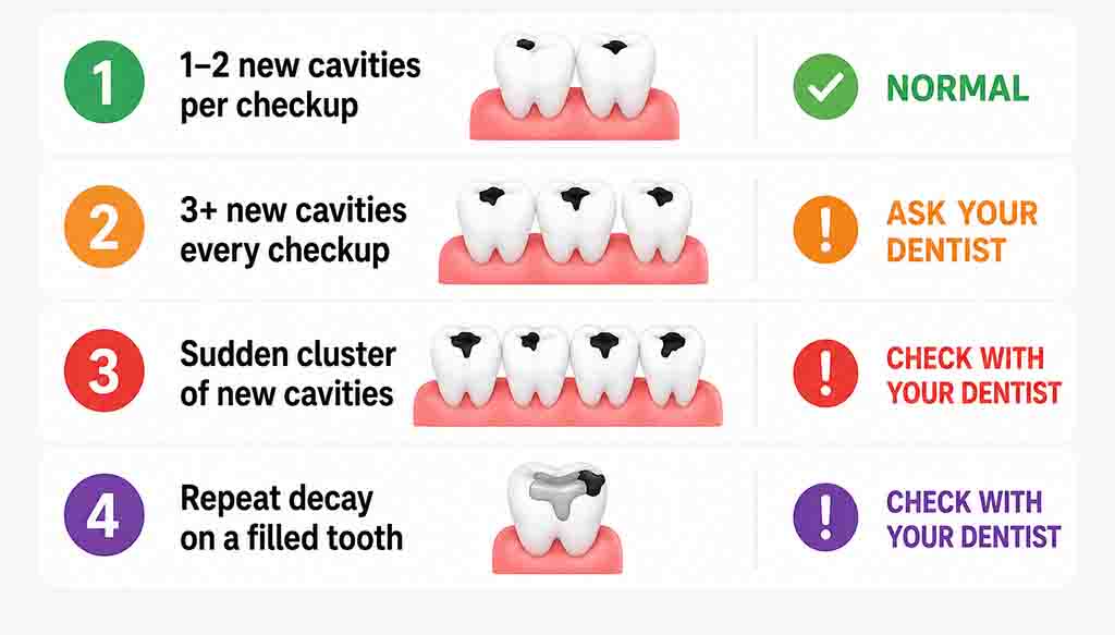 How Many Cavities Is a Lot