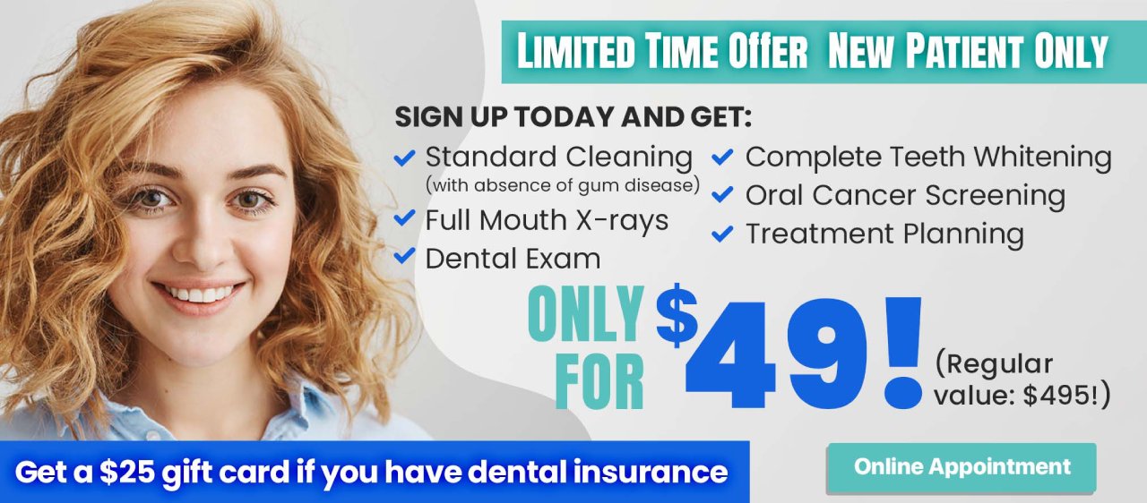Limited time Offer New Patient Only