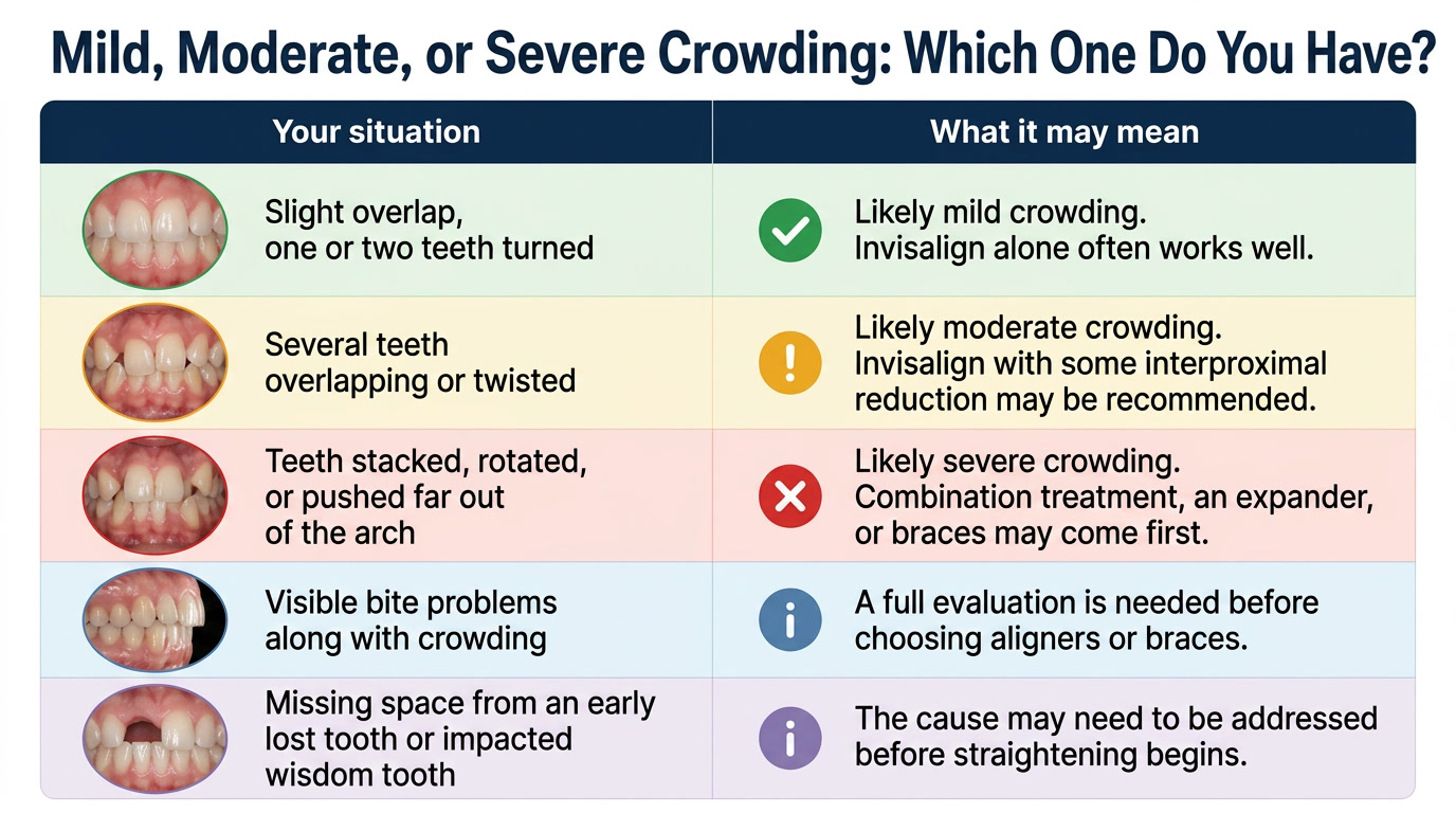 Invisalign for crowded teeth