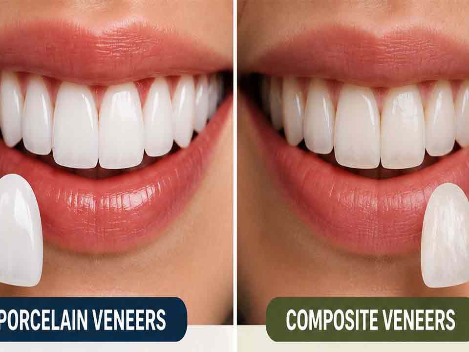 Porcelain Veneers vs Composite Veneers